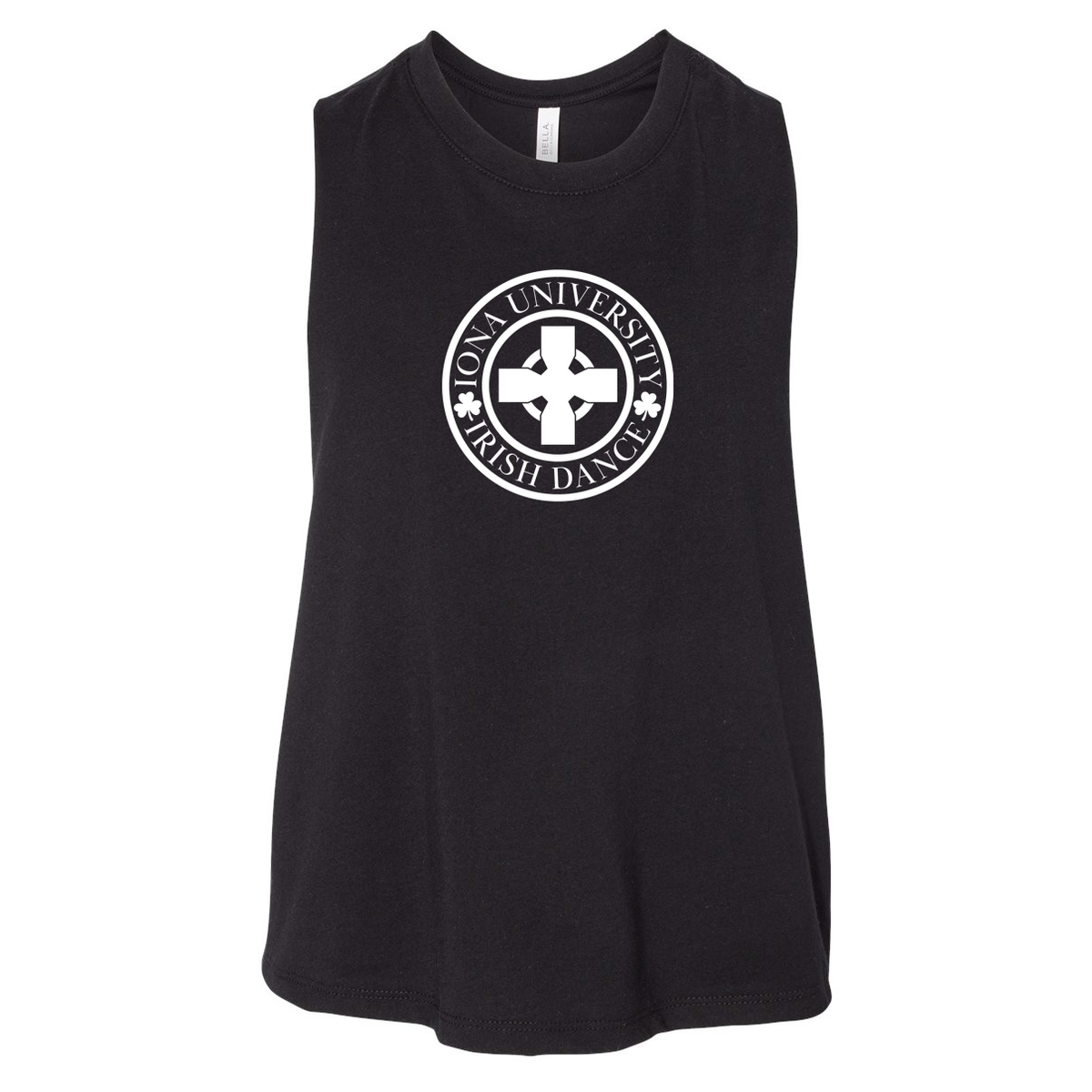 Iona University Irish Dance Women's Racerback Cropped Tank