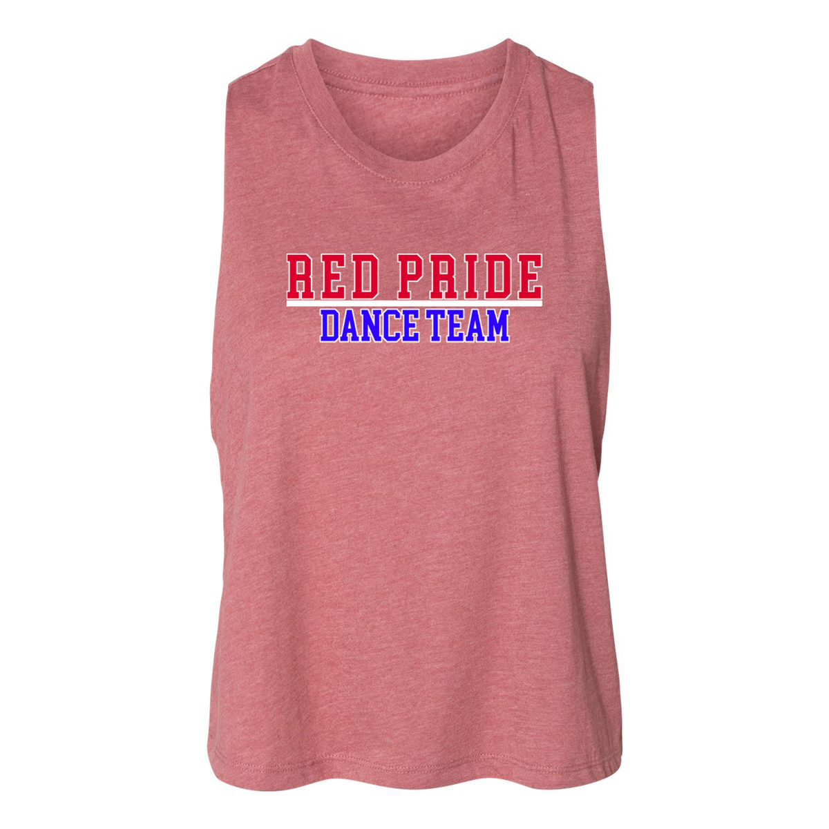 Plainfield Dance Team Women's Racerback Cropped Tank