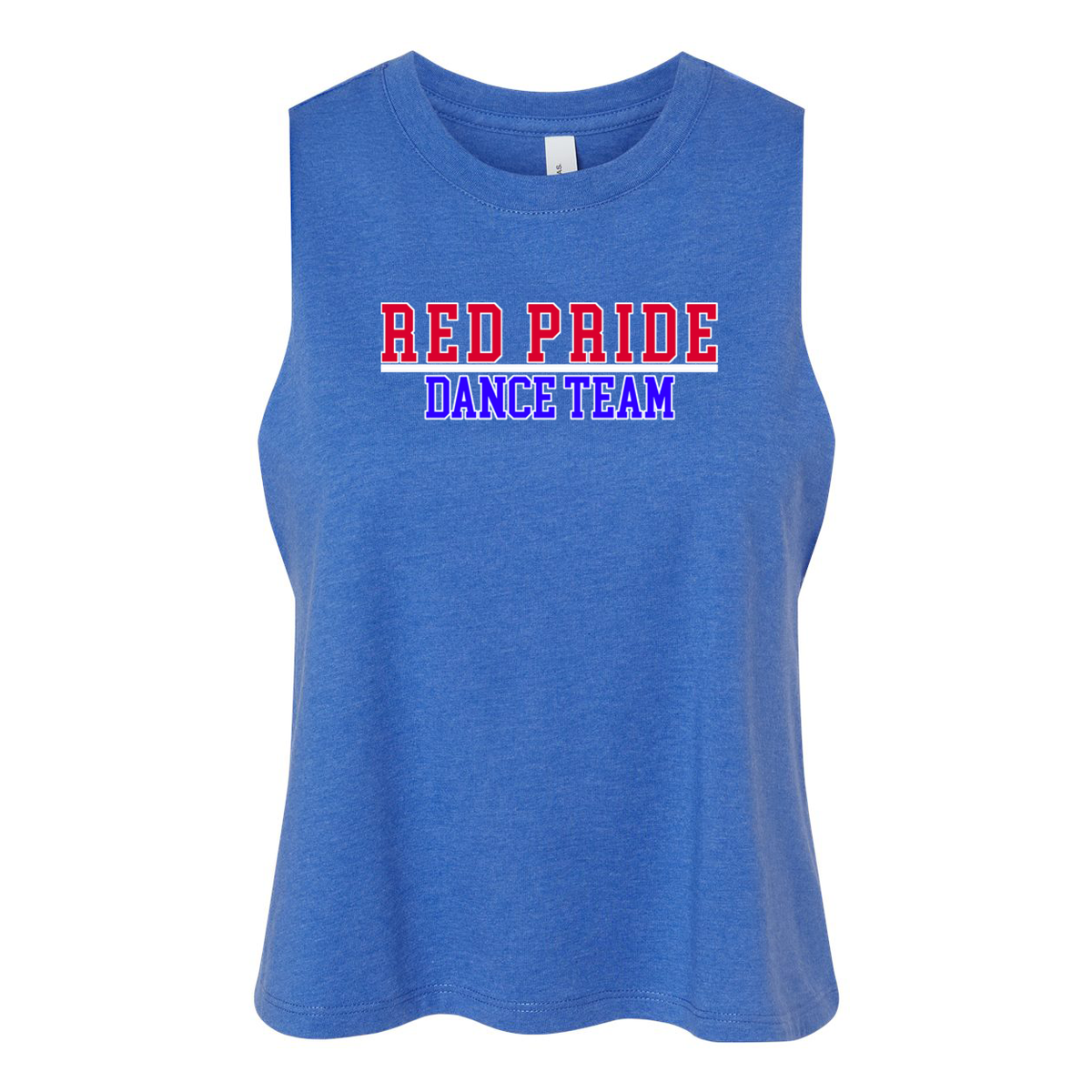 Plainfield Dance Team Women's Racerback Cropped Tank