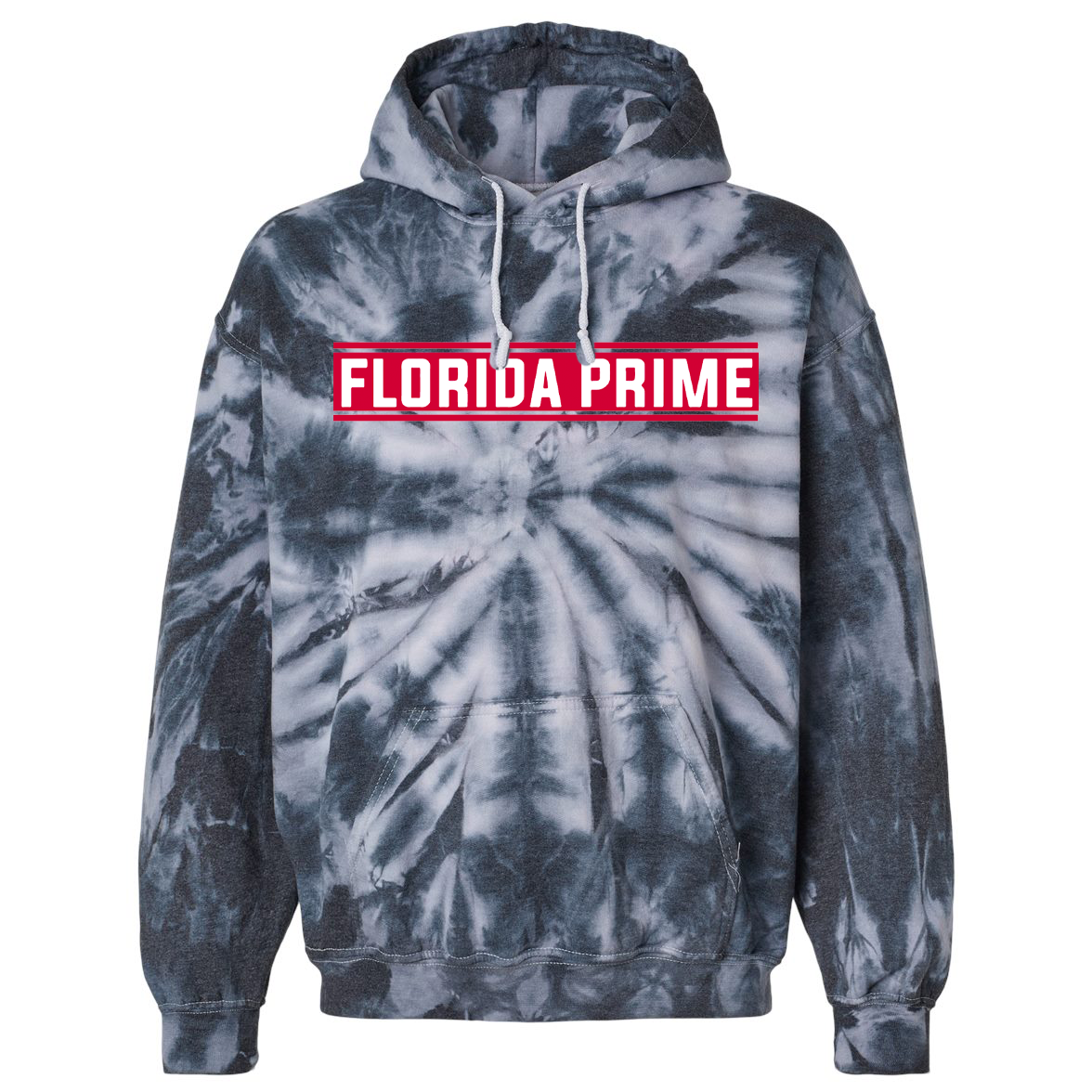 Florida Prime Lacrosse Blended Hooded Tie-Dyed Sweatshirt