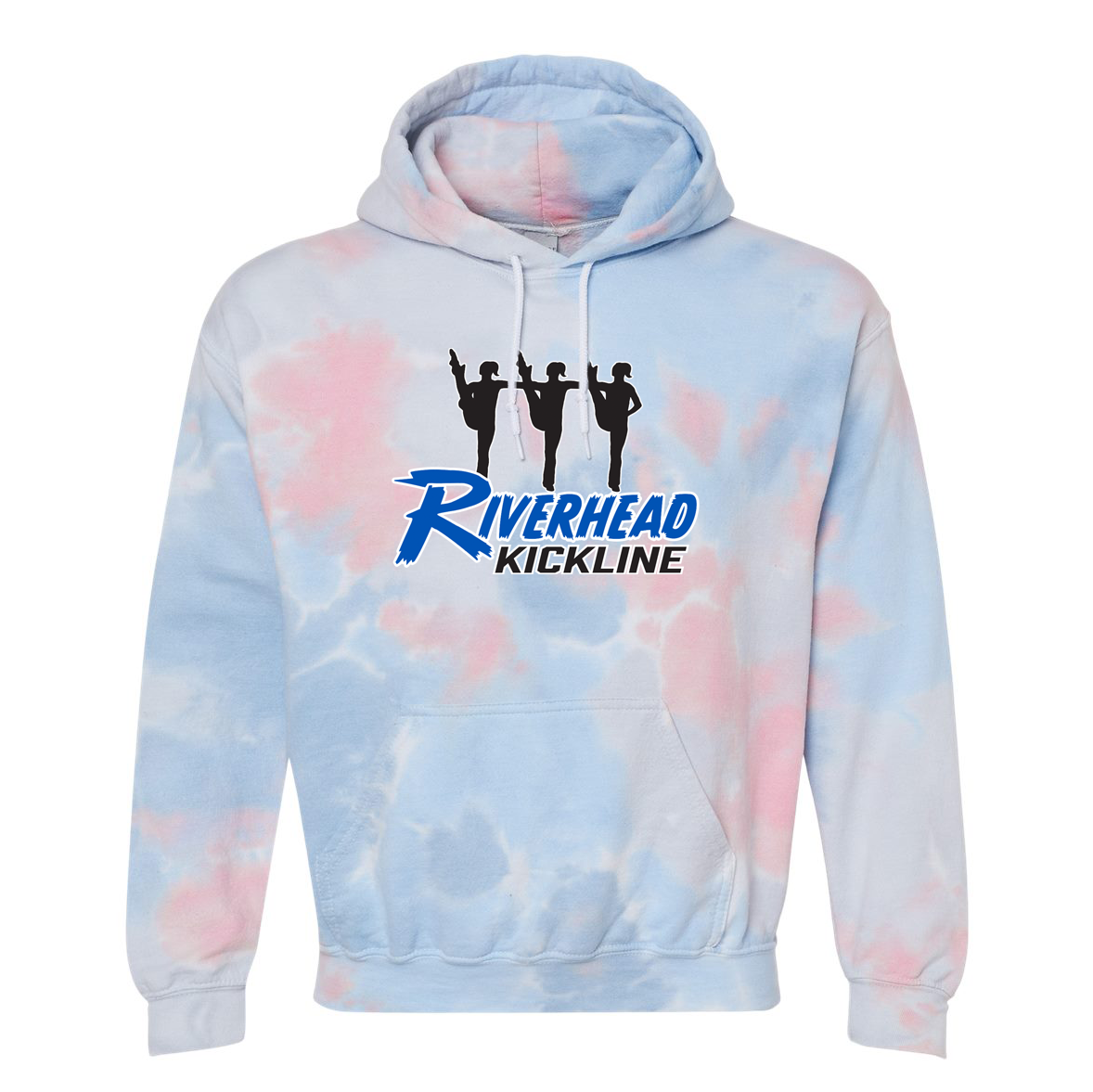 Riverhead Kickline Blended Hooded Tie-Dyed Sweatshirt