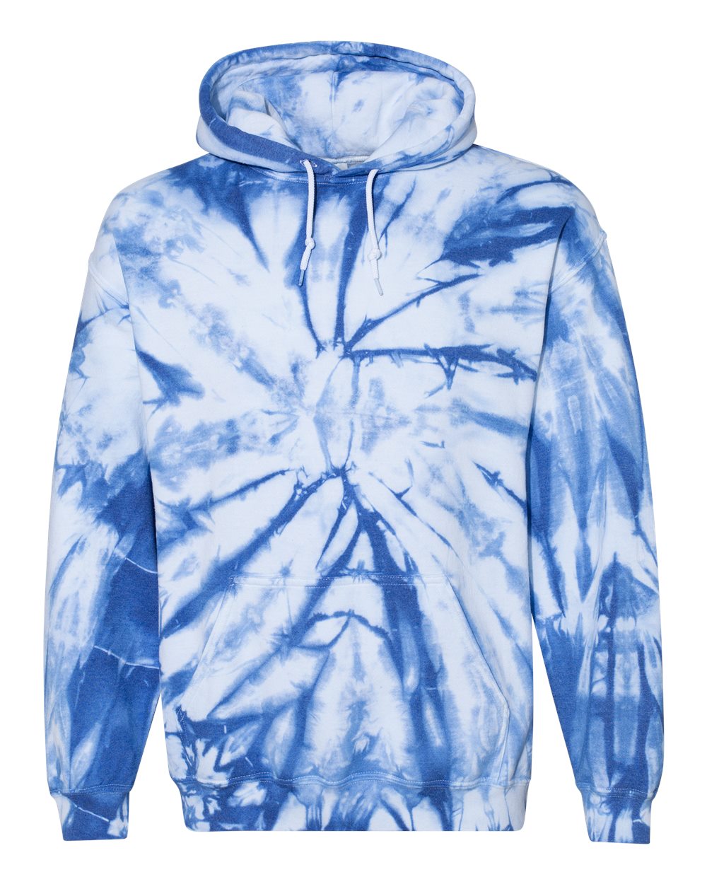 Sample Blended Hooded Tie-Dyed Sweatshirt