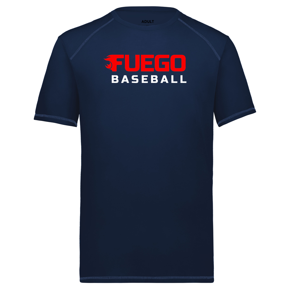 Fuego Baseball Super Soft-Spun Poly T-Shirt