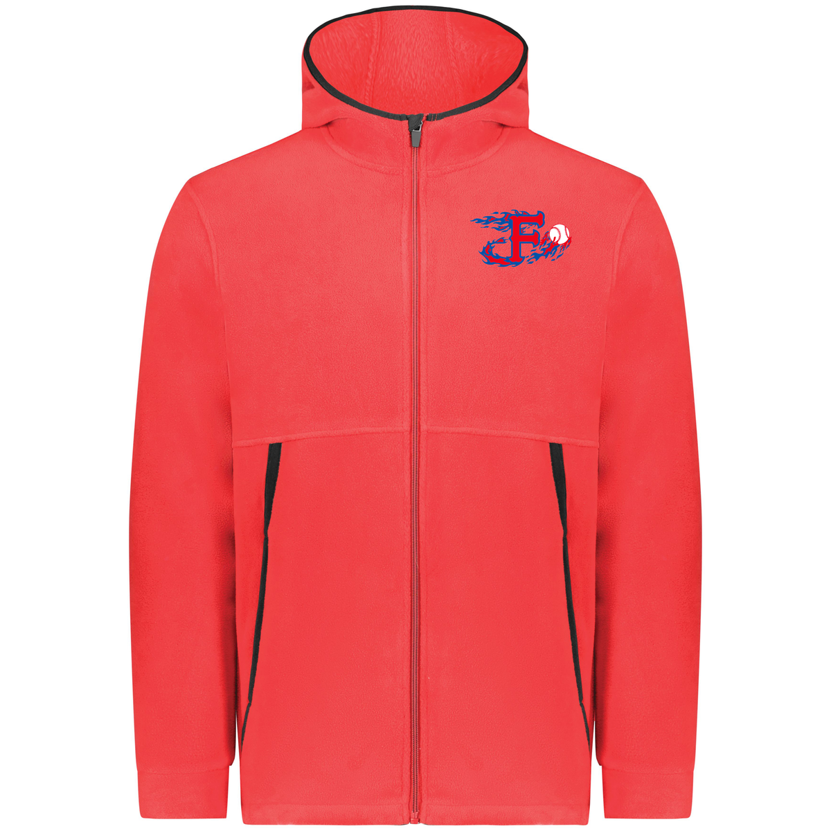 Farming Flames Baseball Club Fleece 2.0 Zip Up