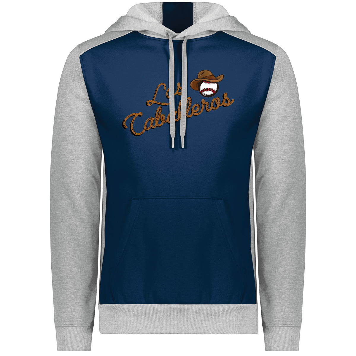 Caballeros Baseball Three-Season Fleece Pullover Hoodie