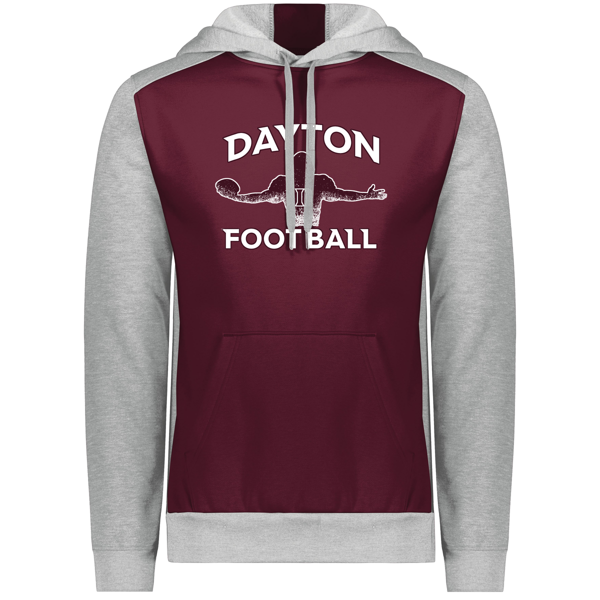 Dayton HS Football Three-Season Fleece Pullover Hoodie