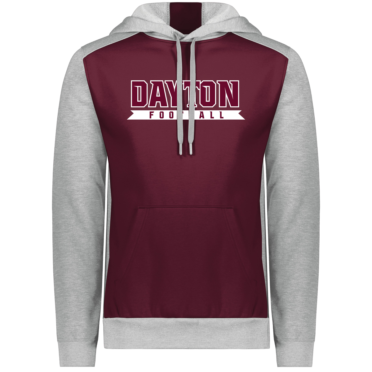 Dayton HS Football Three-Season Fleece Pullover Hoodie
