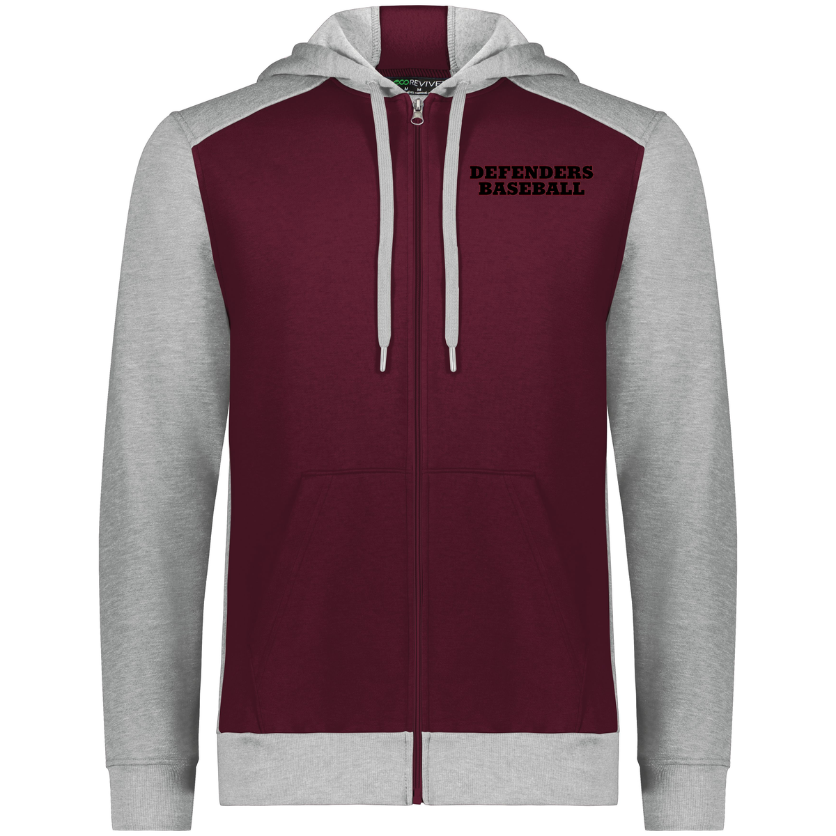 Defenders Baseball Three-Season Fleece Full-Zip Hoodie