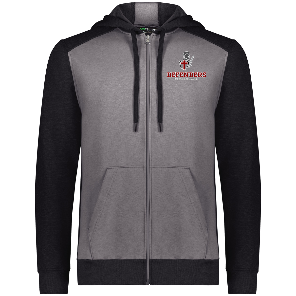 Defenders Volleyball Three-Season Fleece Full-Zip Hoodie