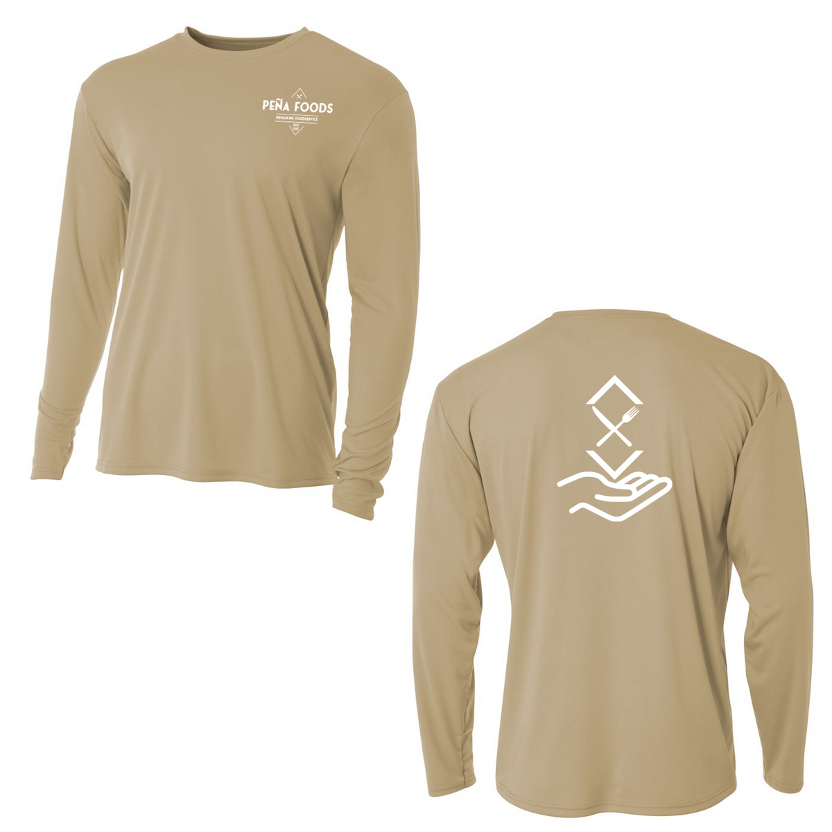 Peña Foods Cooling Performance Long Sleeve Crew