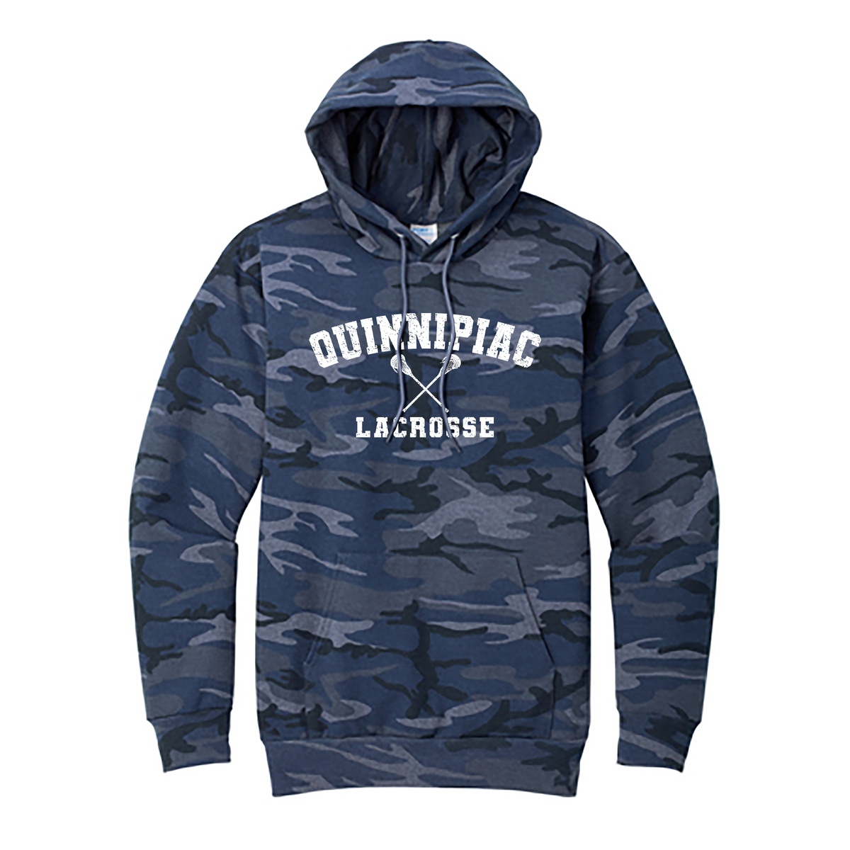 Quinnipiac Men's Lacrosse Camo Hooded Sweatshirt *NEW*