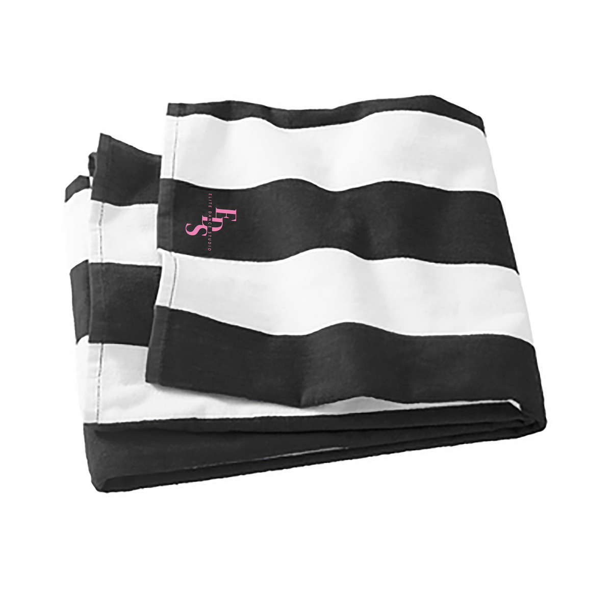 Elite Dance Studio Beach Stripe Towel