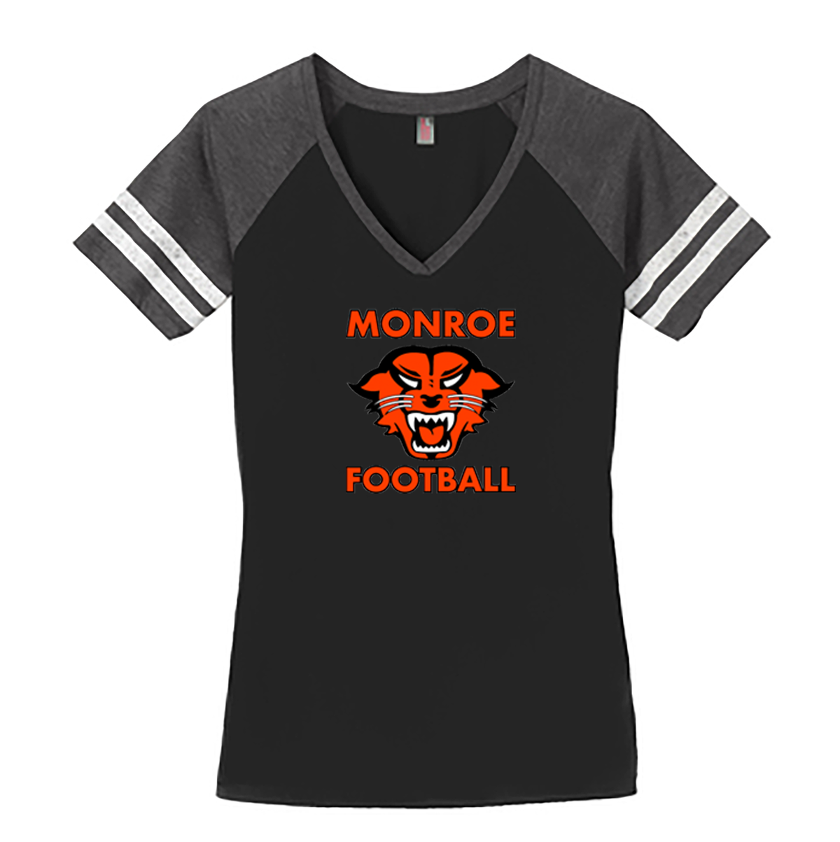 Monroe HS Football Women’s Game V-Neck Tee