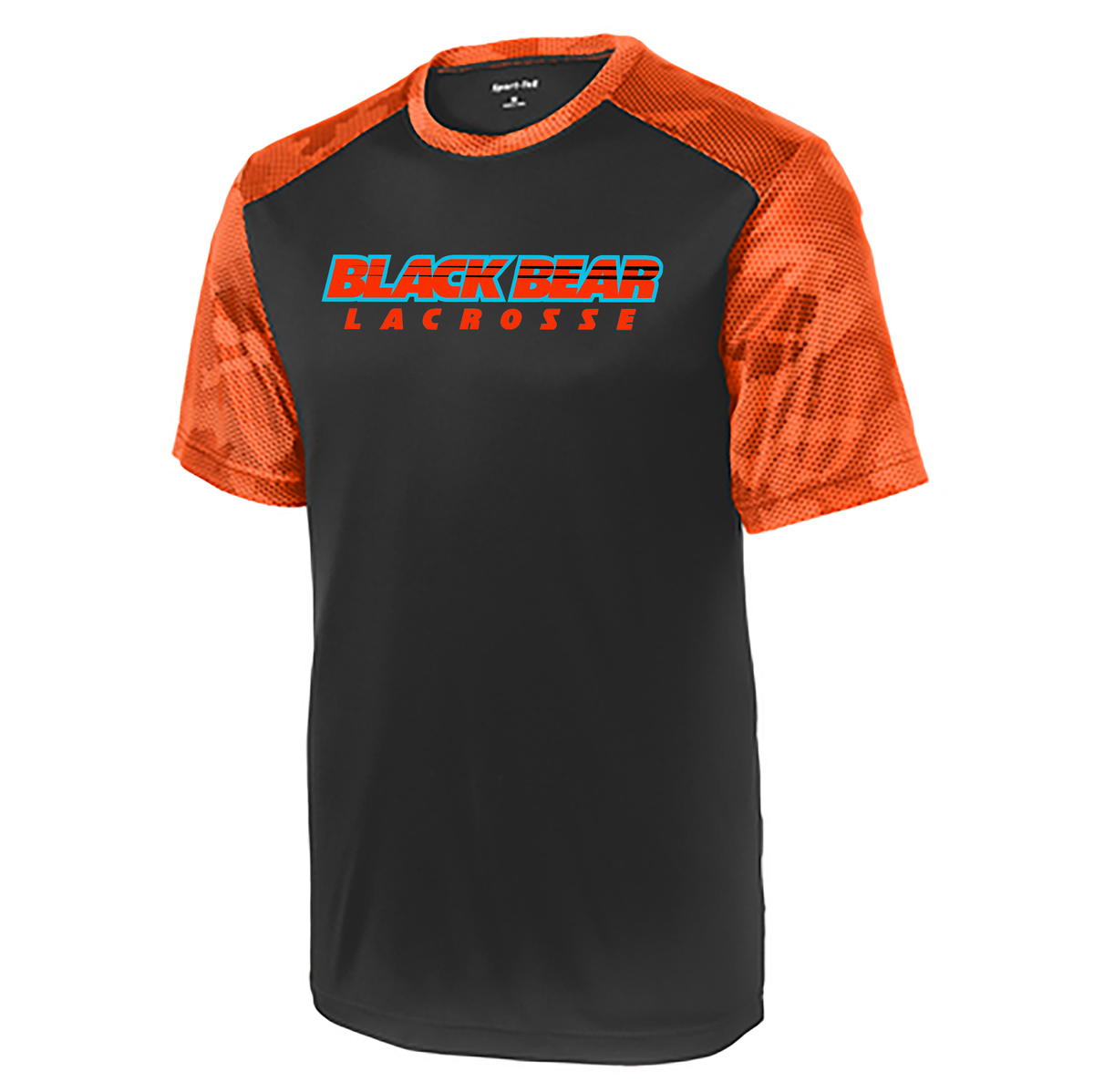 Black Bear Lacrosse Camo-Hex Sleeve Tee