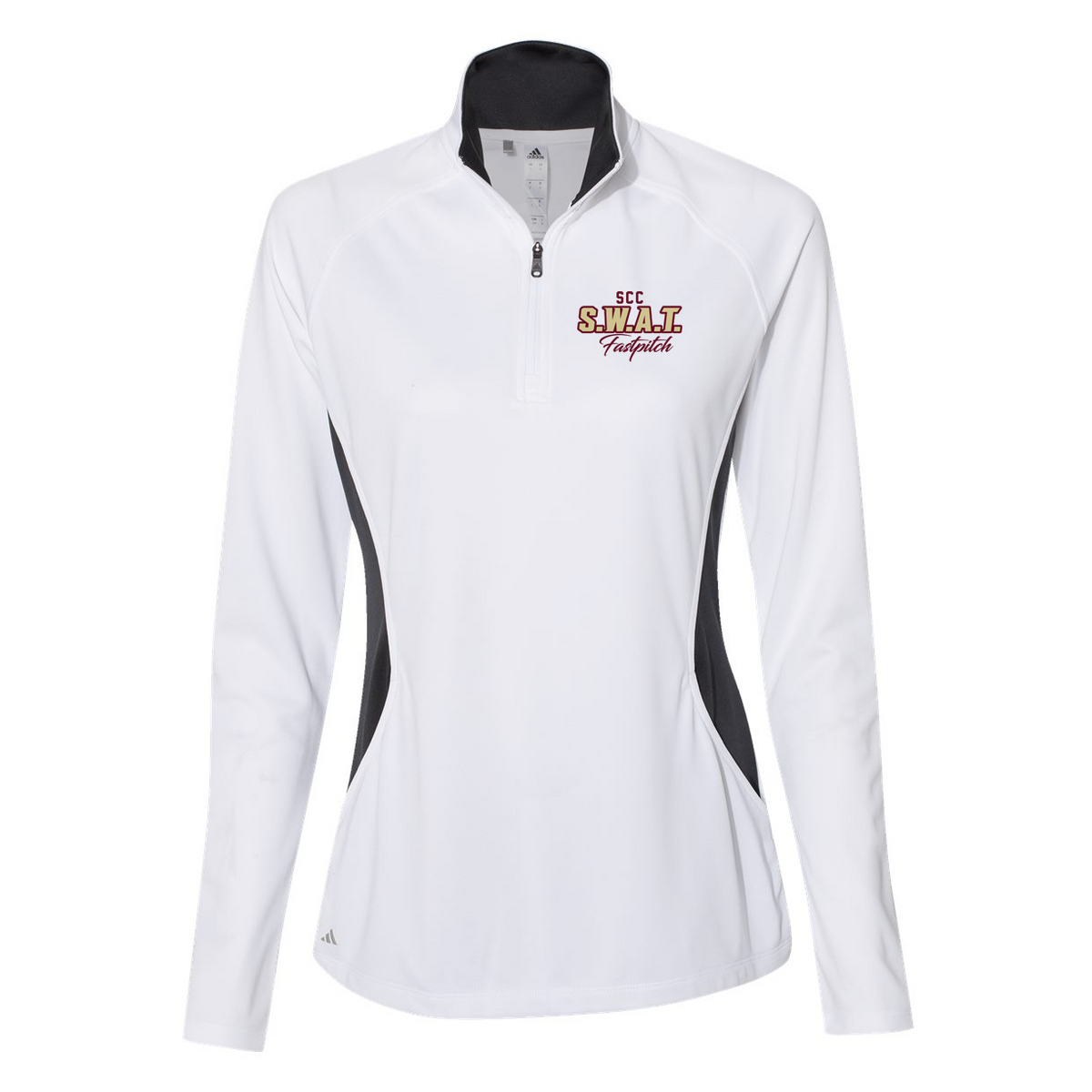 SCC S.W.A.T. Fastpitch Adidas Women's Lightweight Quarter-Zip Pullover