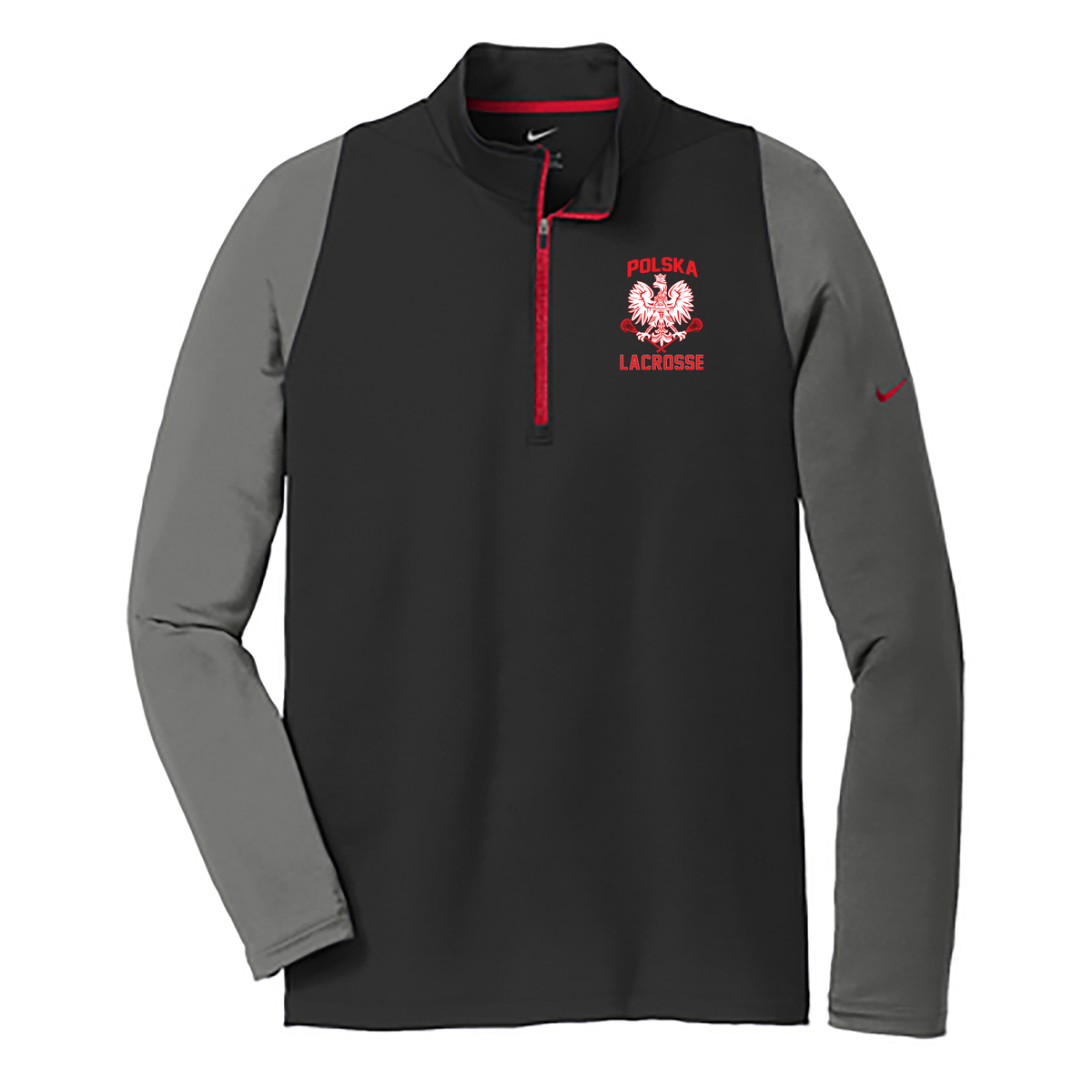 Polska Lacrosse Nike Dri-FIT Stretch 1/2-Zip Cover-Up