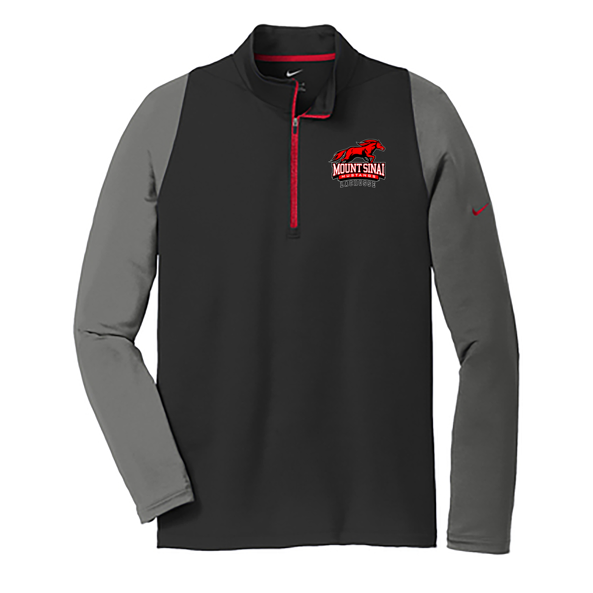 Mount Sinai Lacrosse Nike Dri-FIT Stretch 1/2-Zip Cover-Up