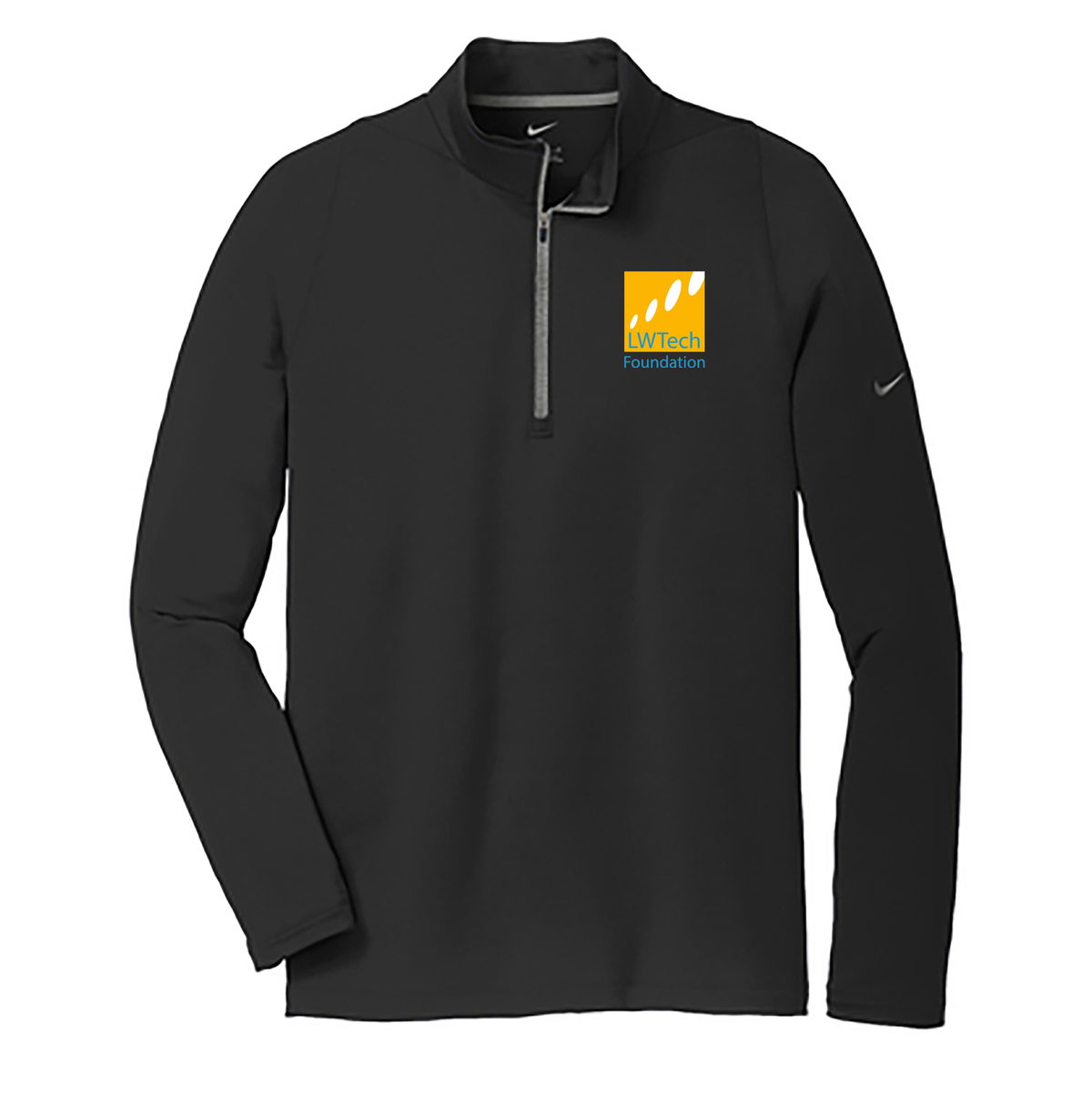 Lake Washington Institute of Technology Nike Dri-FIT Stretch 1/2-Zip Cover-Up