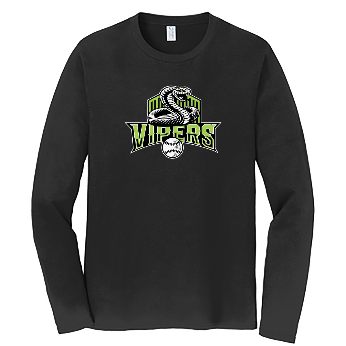 Vipers Baseball Long Sleeve Fan Favorite Tee