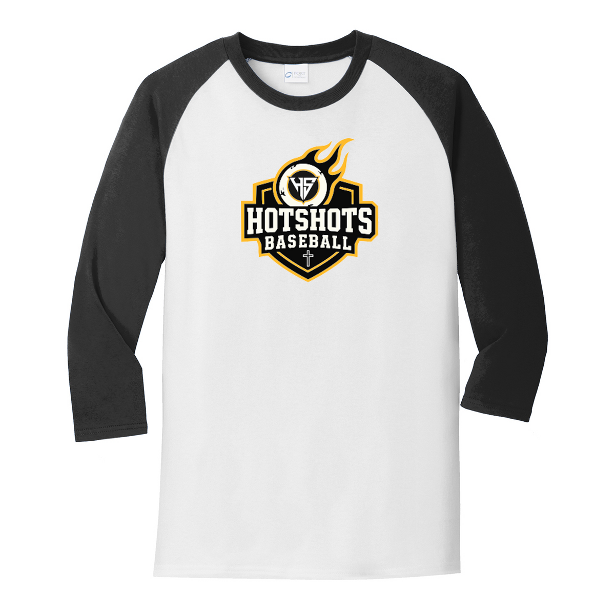 Valley Hotshots Baseball  Core Blend 3/4-Sleeve Raglan Tee