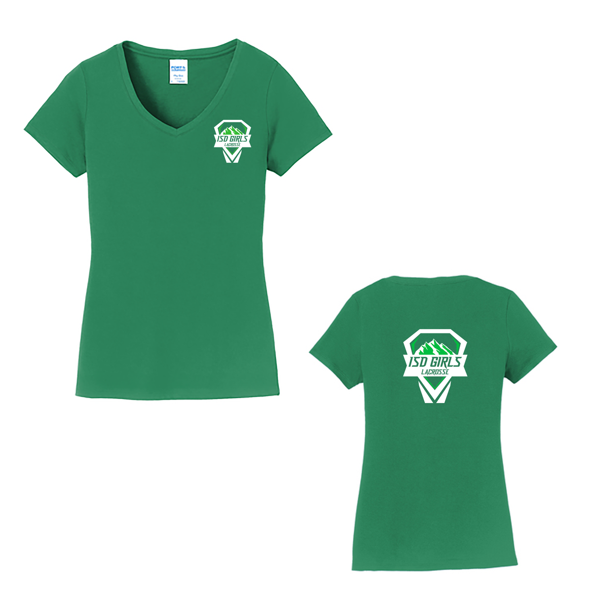 ISD Girl's Lacrosse Ladies Fan Favorite V-Neck Tee