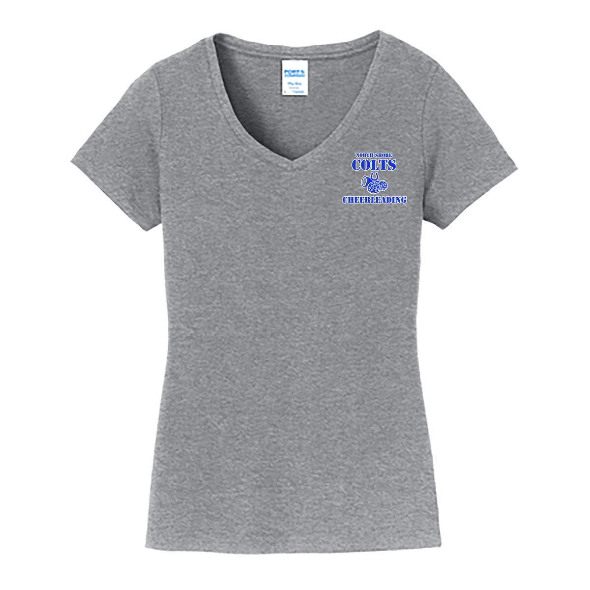 North Shore Colts Football & Cheer Ladies Fan Favorite V-Neck Tee