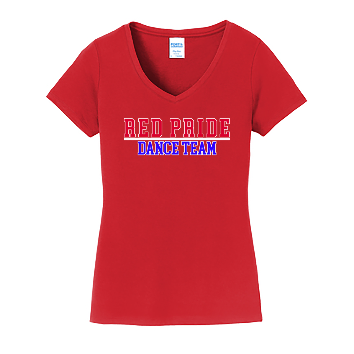 Plainfield Dance Team Ladies Fan Favorite V-Neck Tee