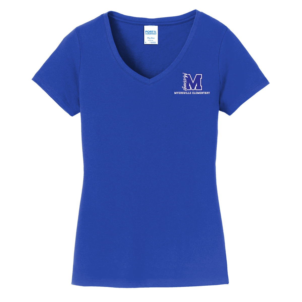 Myersville Elementary School Ladies Fan Favorite V-Neck Tee