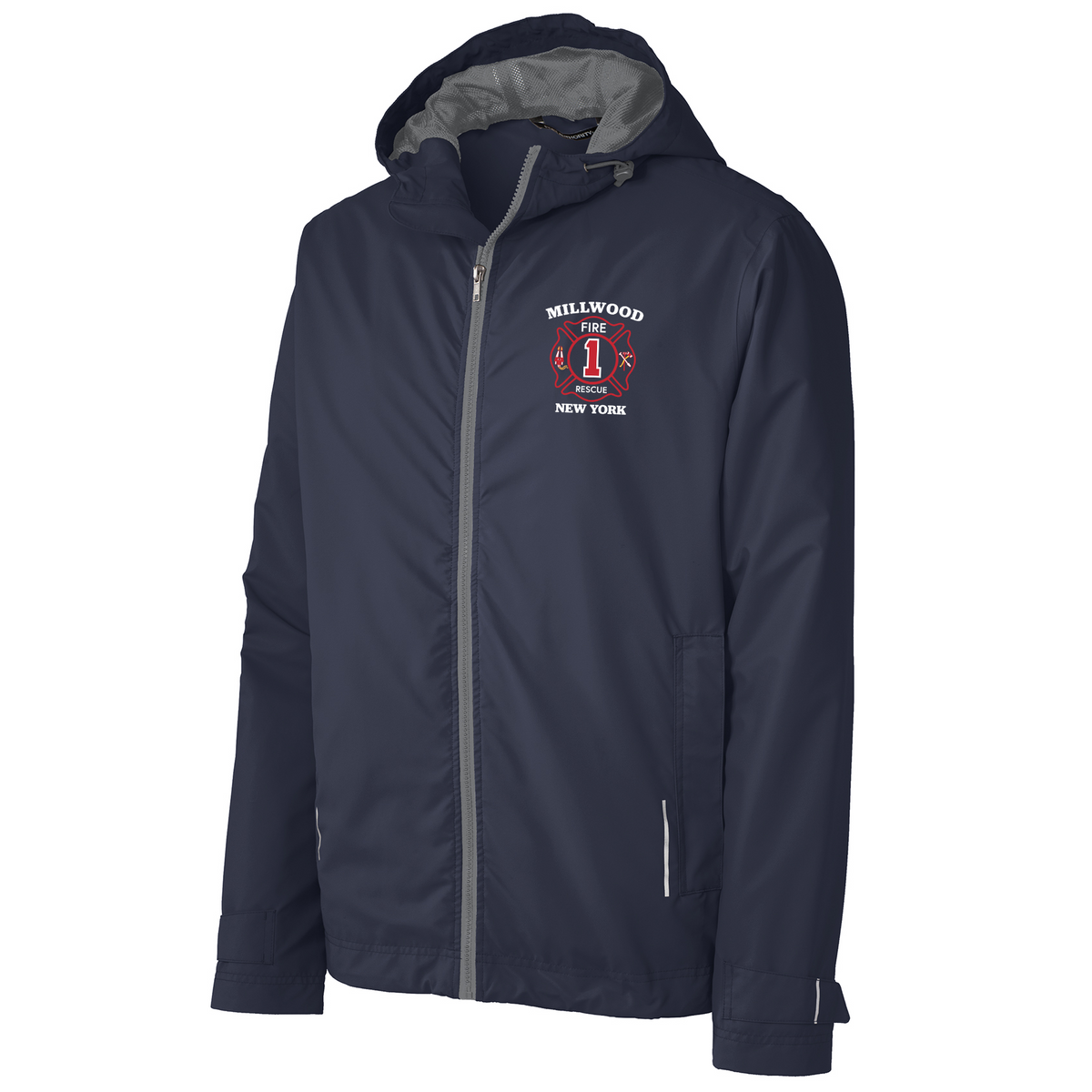 Millwood Fire Company Port Authority Northwest Slicker Rain Jacket