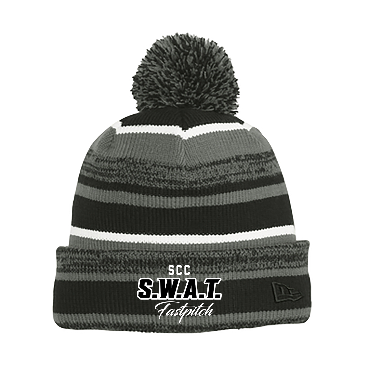 SCC S.W.A.T. Fastpitch Pom Pom Beanie