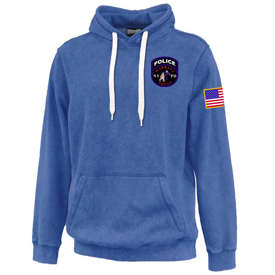 NYPD Warrant Section Sandwash Hoodie