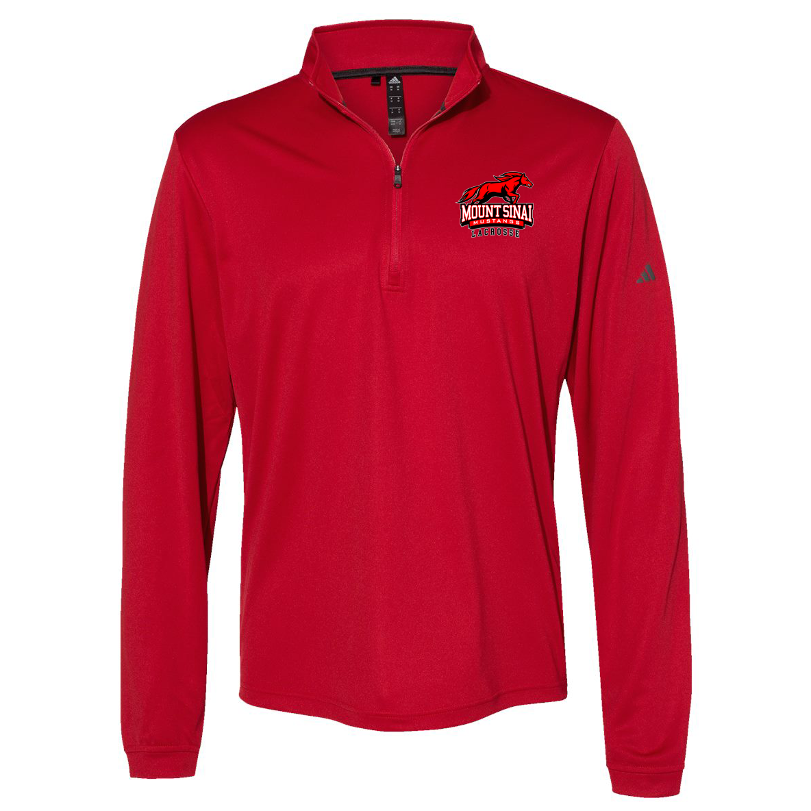 Mount Sinai Lacrosse Adidas Lightweight Quarter-Zip Pullover