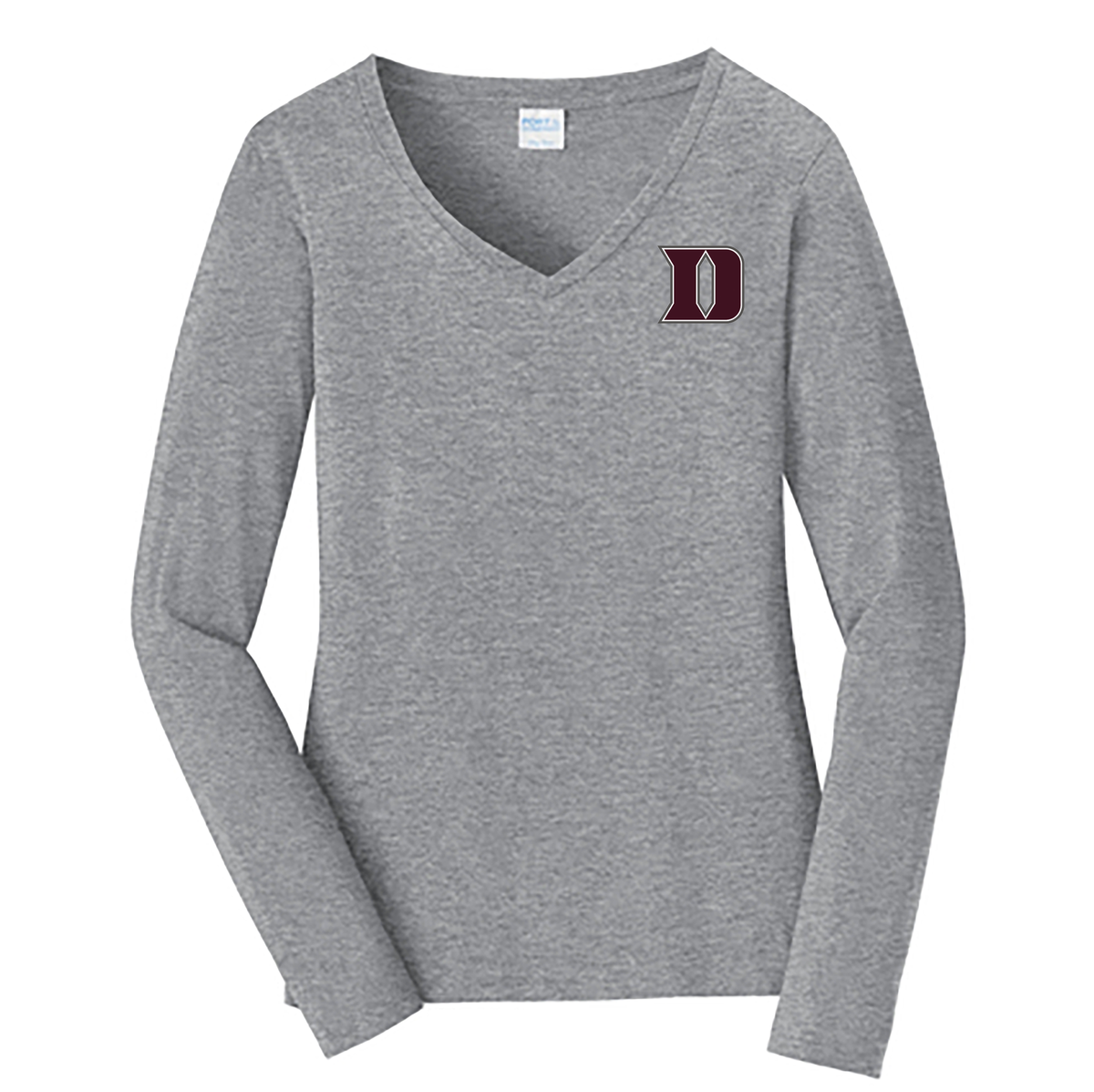 Dayton HS Football Ladies Long Sleeve Fan Favorite V-Neck Tee