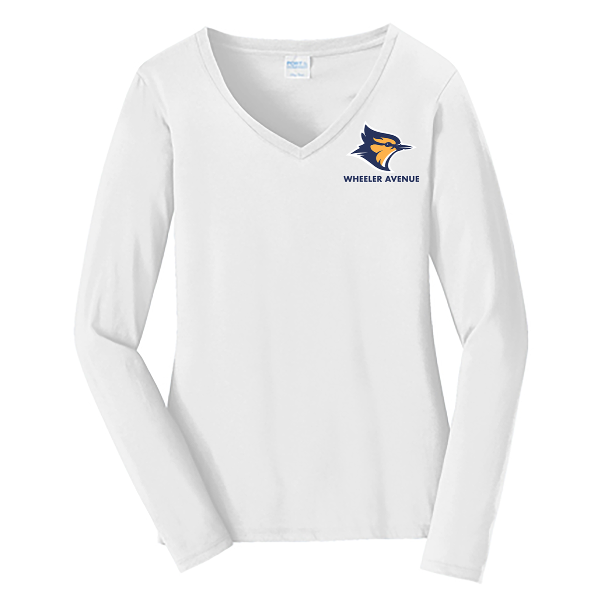 Wheeler Avenue School Ladies Long Sleeve Fan Favorite V-Neck Tee