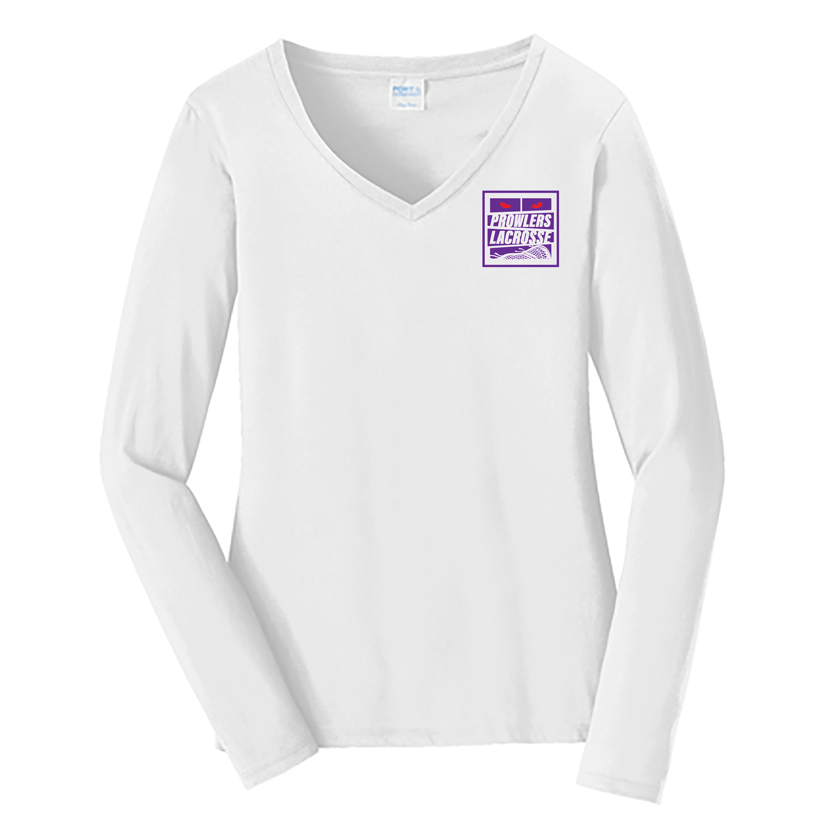 Prowlers Lacrosse Ladies Long Sleeve Fan Favorite V-Neck Tee