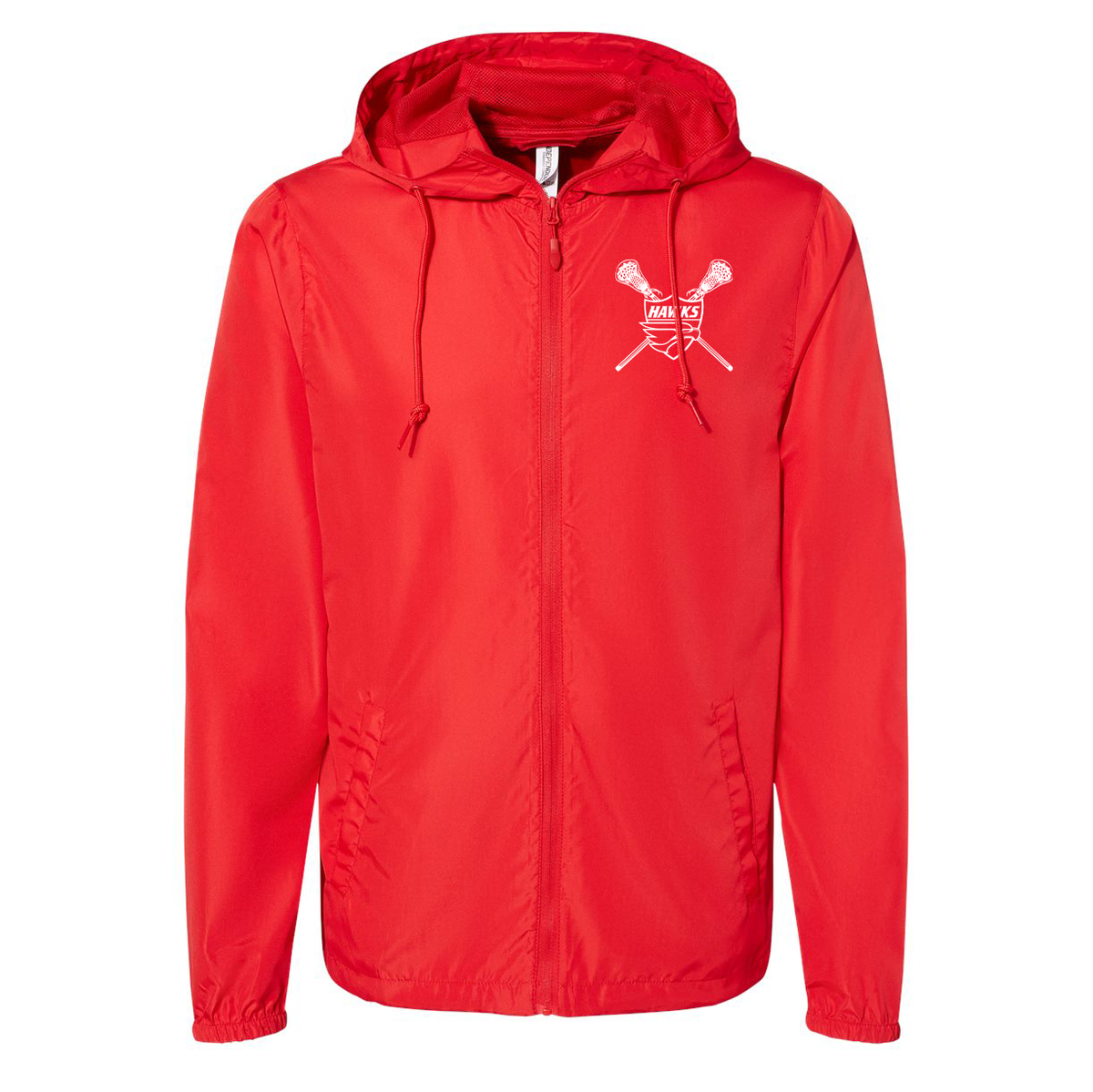 Haddon Township Youth Lacrosse Lightweight Windbreaker Full-Zip Jacket