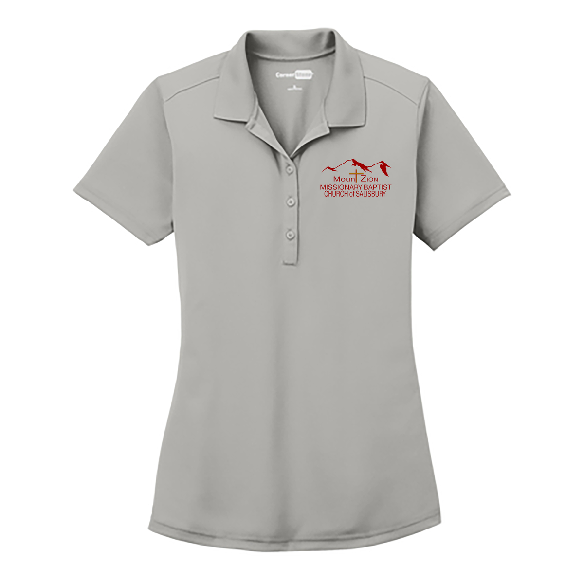 Mount Zion Missionary Baptist Church Women's Select Lightweight Snag-Proof Polo