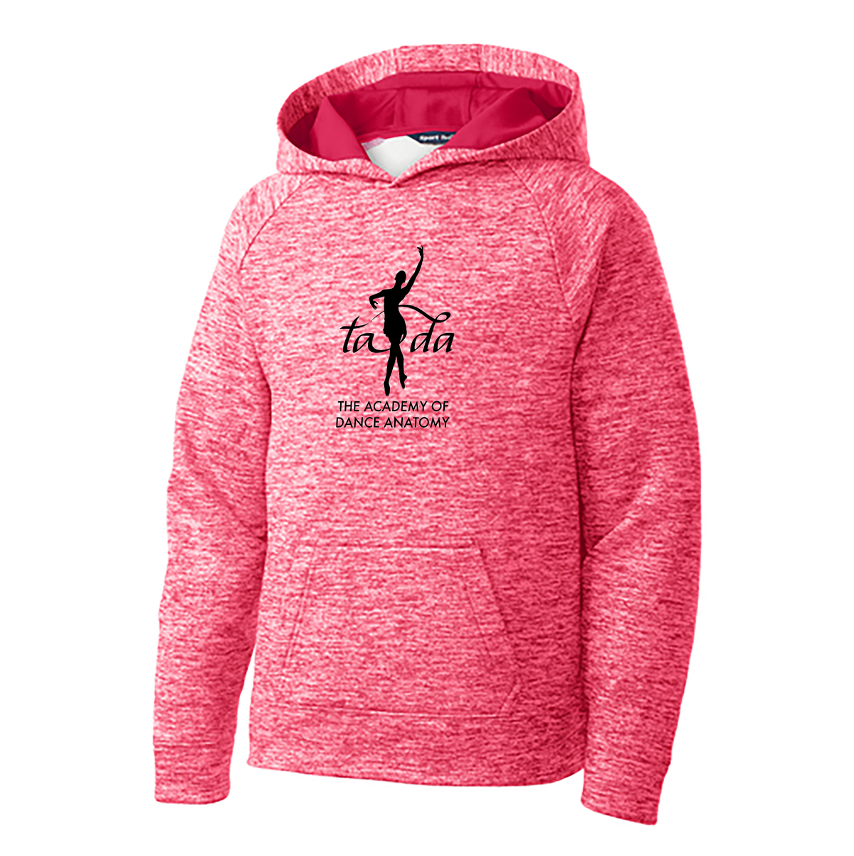 The Academy of Dance Anatomy Electric Heather Fleece Hoodie