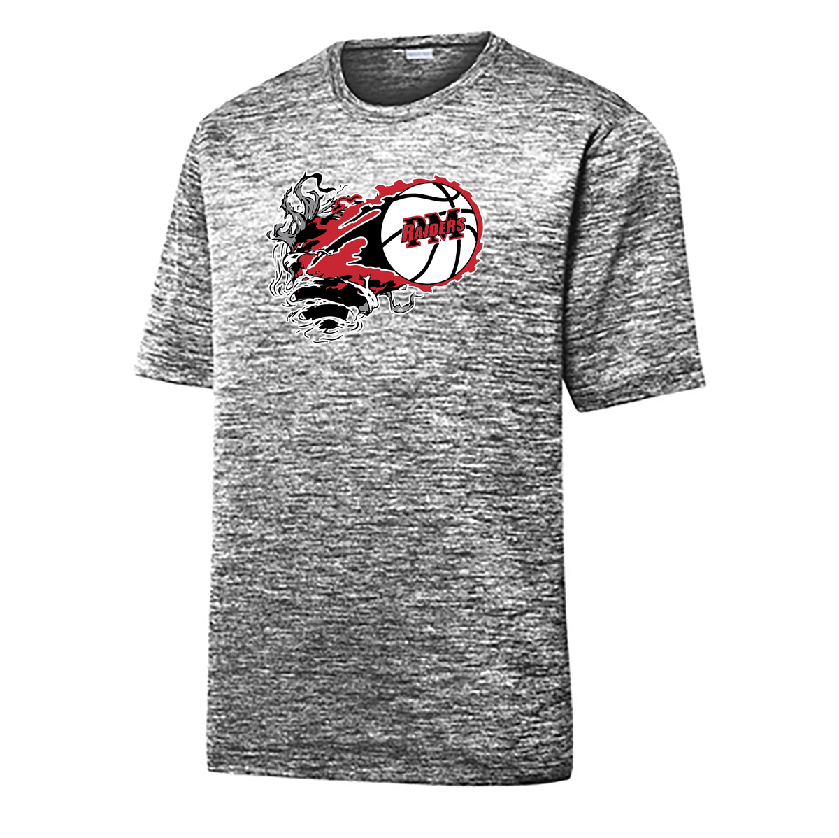 Raider Basketball Electric Heather Tee