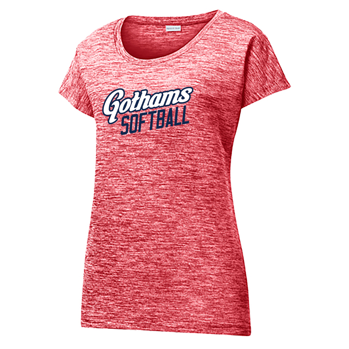 NY Gothams Softball Ladies Electric Heather Tee