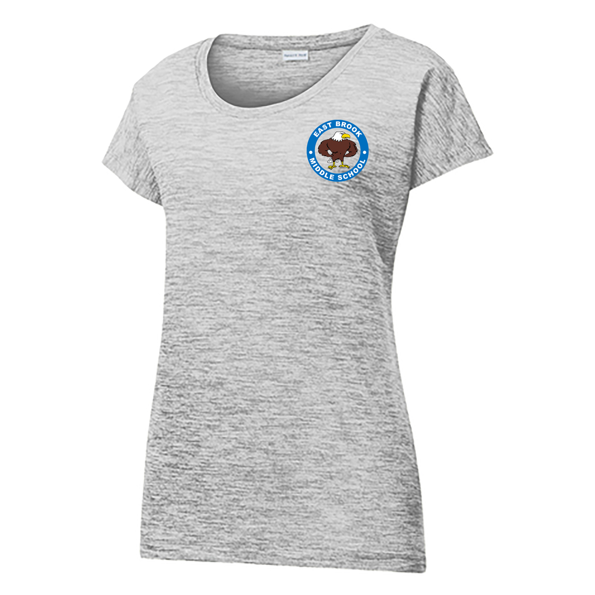 East Brook Middle School Women's Electric Heather Tee