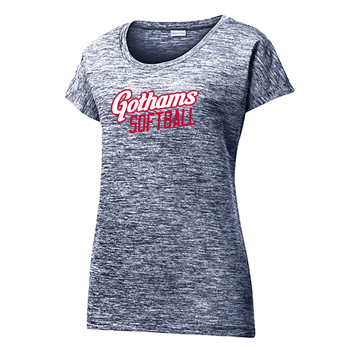 NY Gothams Softball Ladies Electric Heather Tee