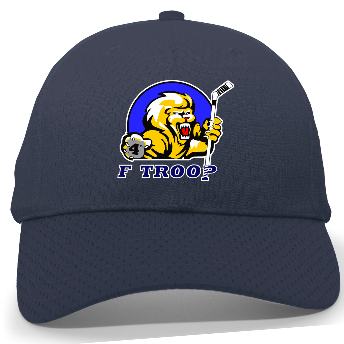 F Troop Hockey Coolport Mesh Hook-and-Loop Adjustable Cap