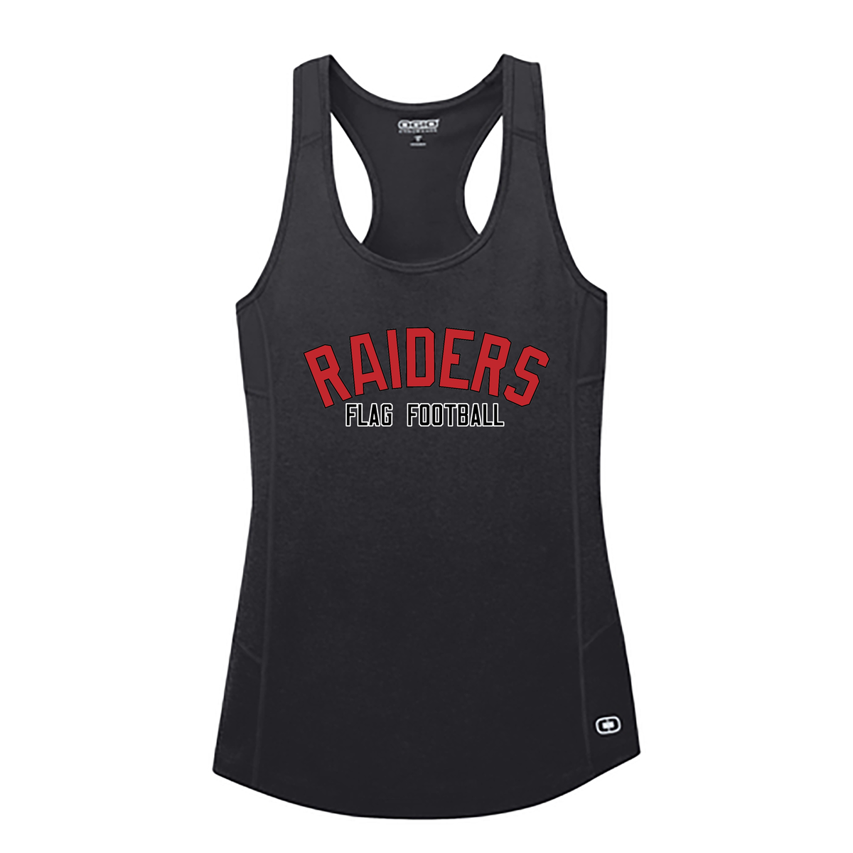 PM Raiders Flag Football OGIO® Endurance Ladies Racerback Tank