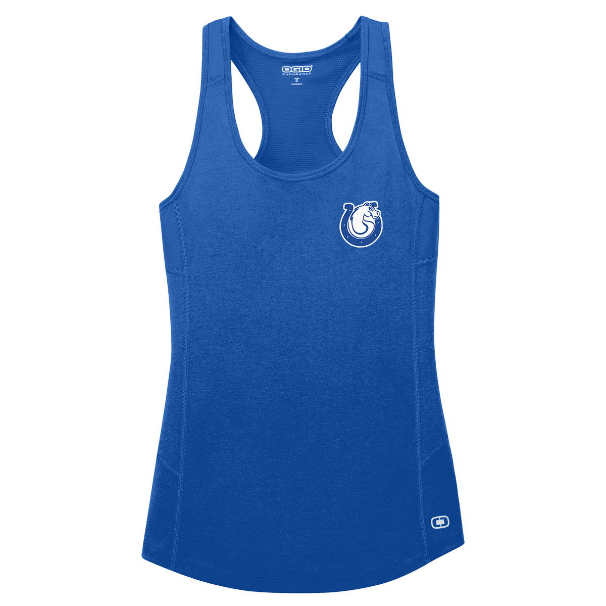 Calhoun Colts HS Football Ladies Racerback Tank