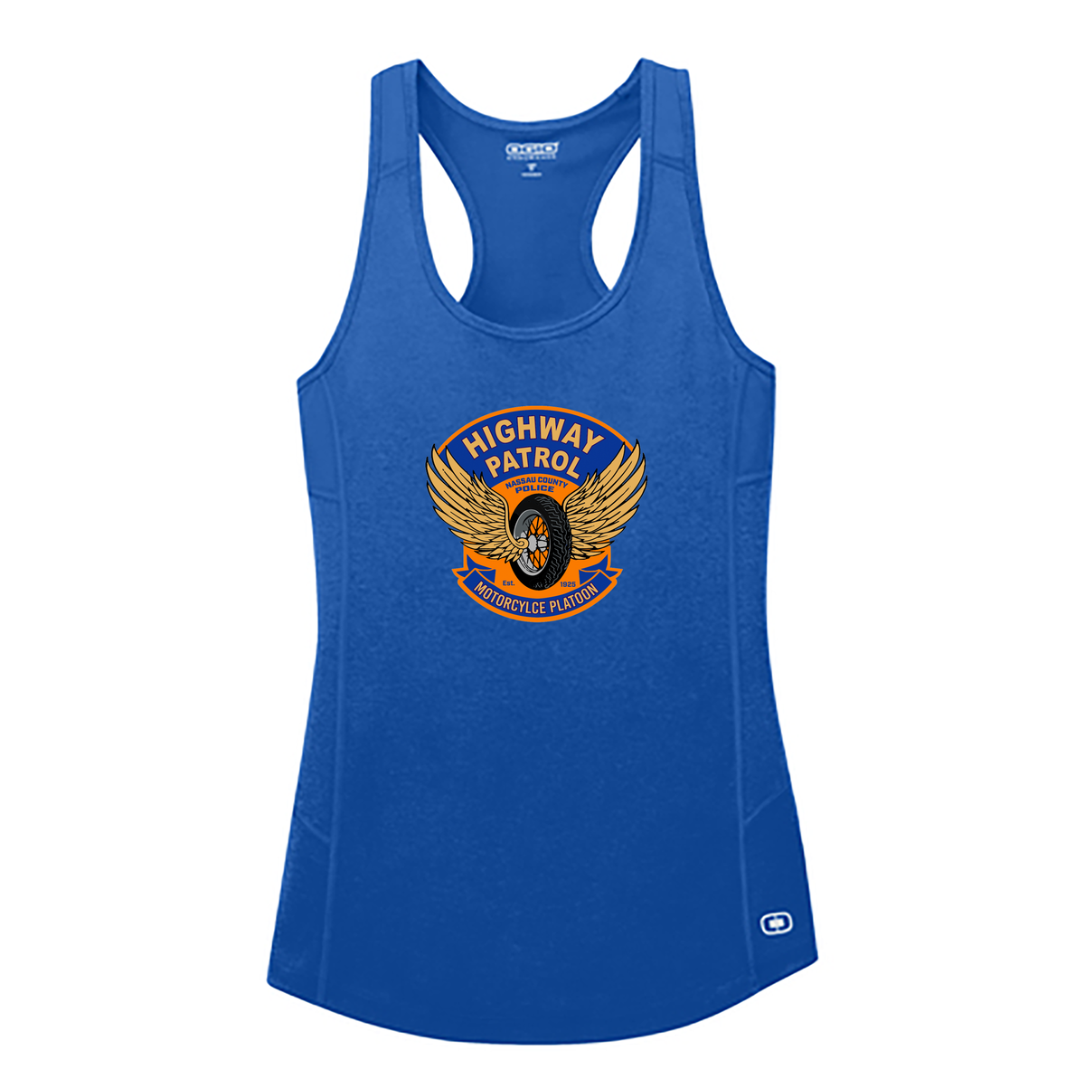 NCPD Motorcycle Unit OGIO® Endurance Ladies Racerback Tank