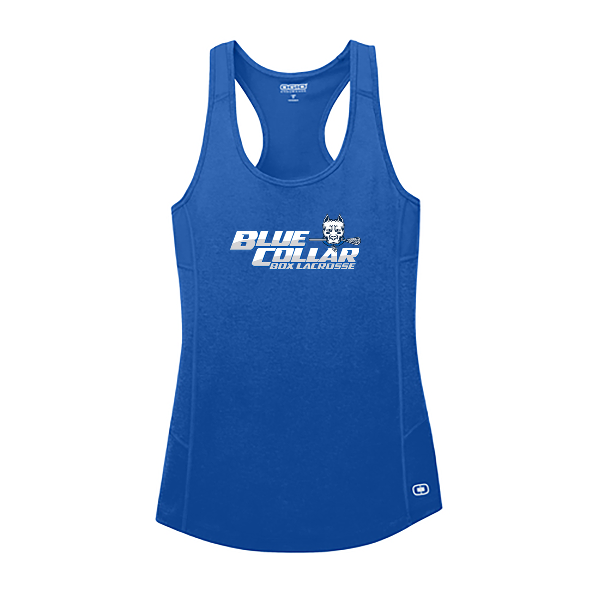 Blue Collar Box Lacrosse OGIO® Endurance Ladies Racerback Tank