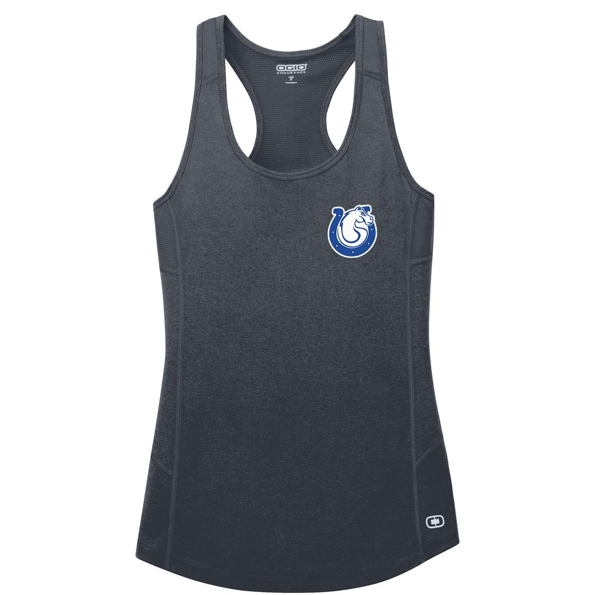 Calhoun Colts HS Football Ladies Racerback Tank