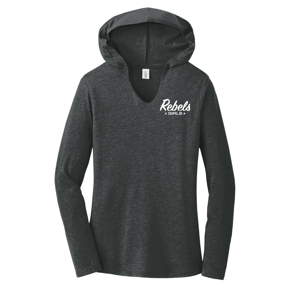 Rebels LC Girls Lacrosse Ladies Long Sleeve Hoodie