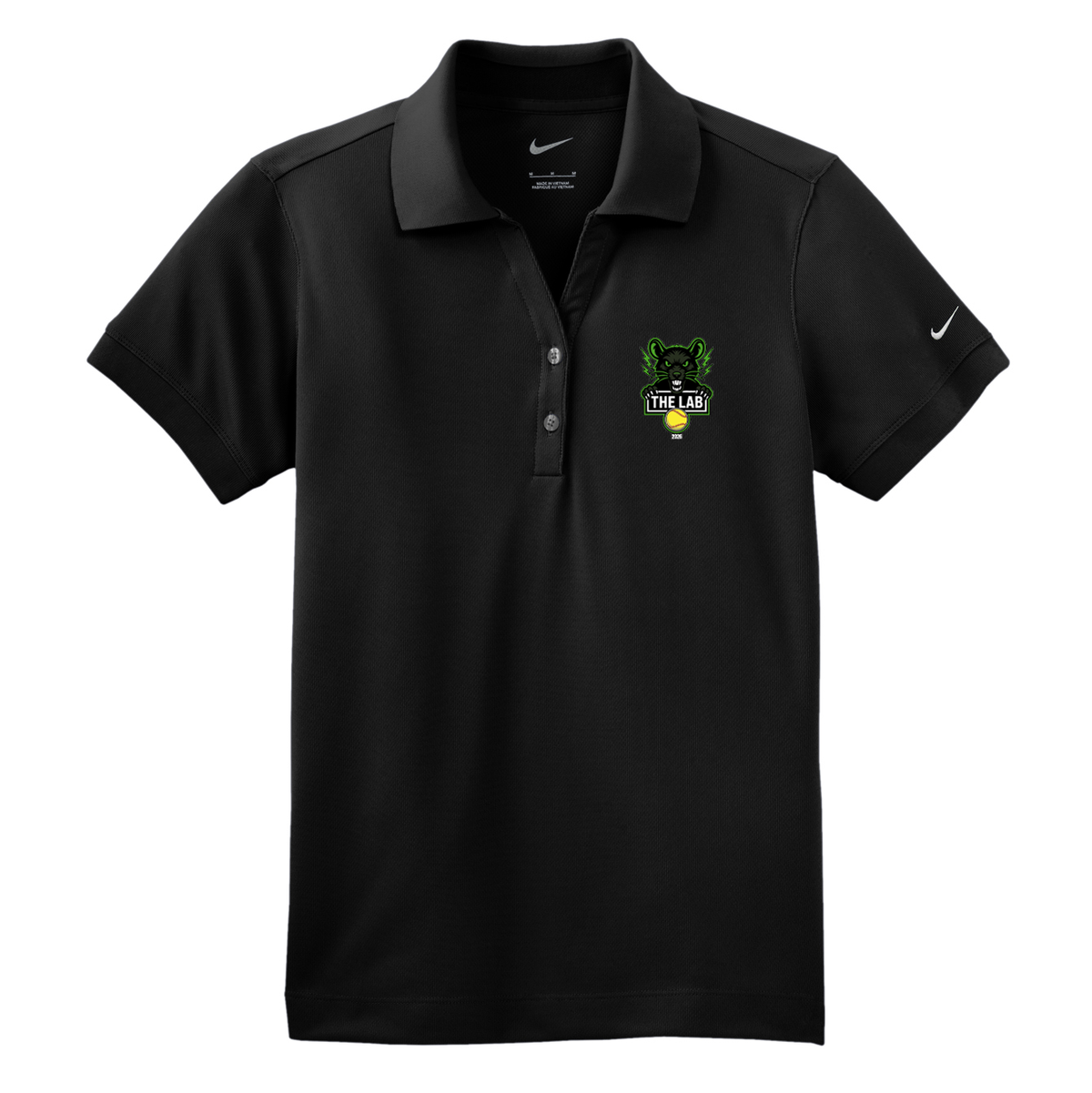 The Lab Softball Nike Ladies Dri-FIT Classic Polo